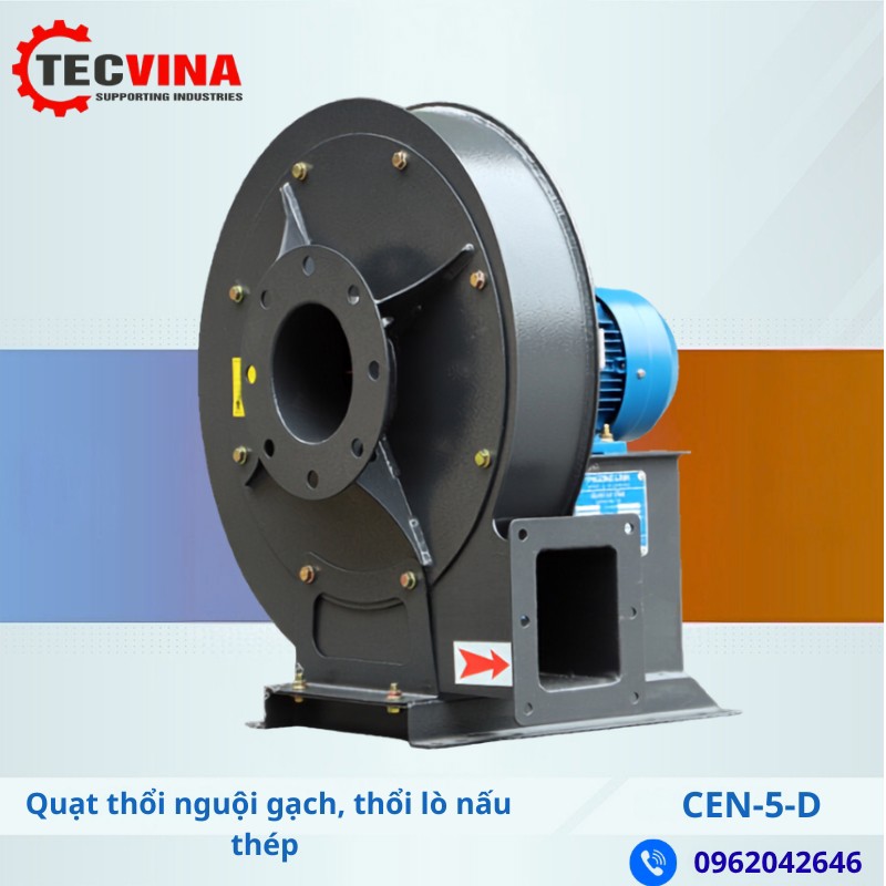 Quạt thổi nguội gạch, thổi lò nấu thép CEN-5-D